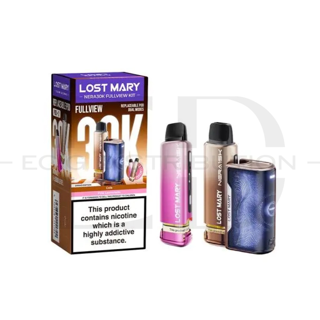 Lost Mary Nera 30K Full View Kit - Drinks Edition | BRIGHT PROGRESS LTD